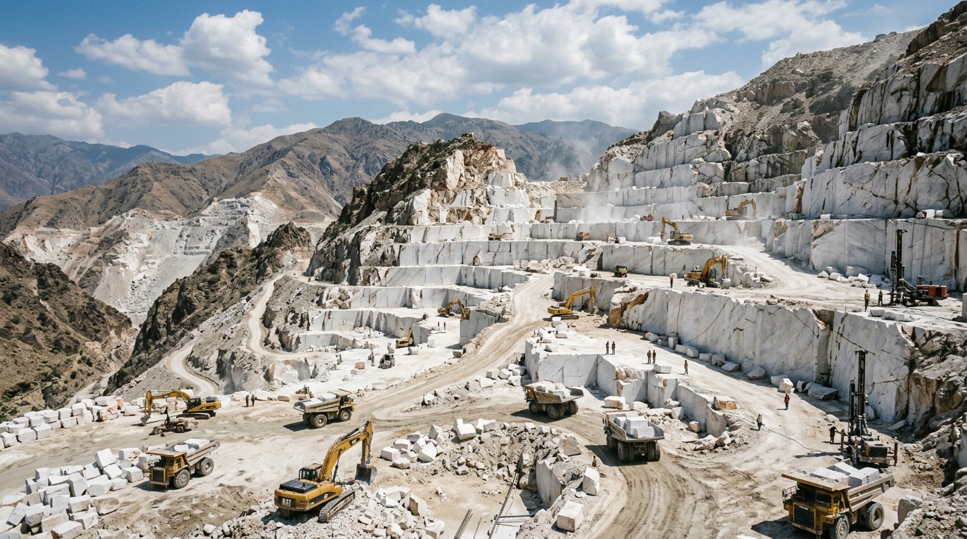 Buner White Marble Industry